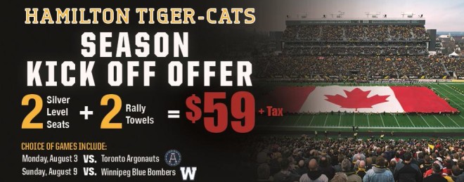 season kick off ticket offer